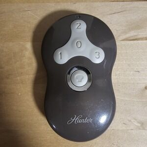 Hunter OEM Replacement Ceiling Fan Remote Control Brown 99122 New Battery Tested